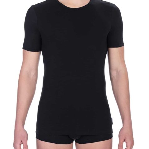 Bikkembergs BKK1UTS01SI тениска за Мъже Черно