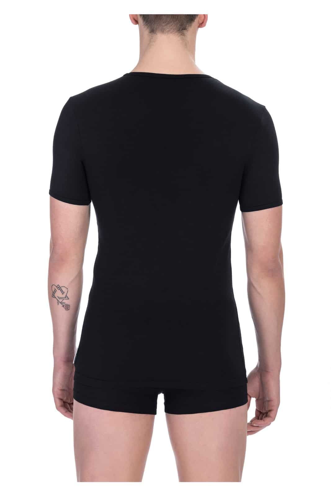 Bikkembergs BKK1UTS07BI тениска за Мъже Черно Bikkembergs BKK1UTS07BI тениска за Мъже Черно