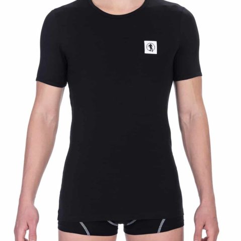 Bikkembergs BKK1UTS07BI тениска за Мъже Черно