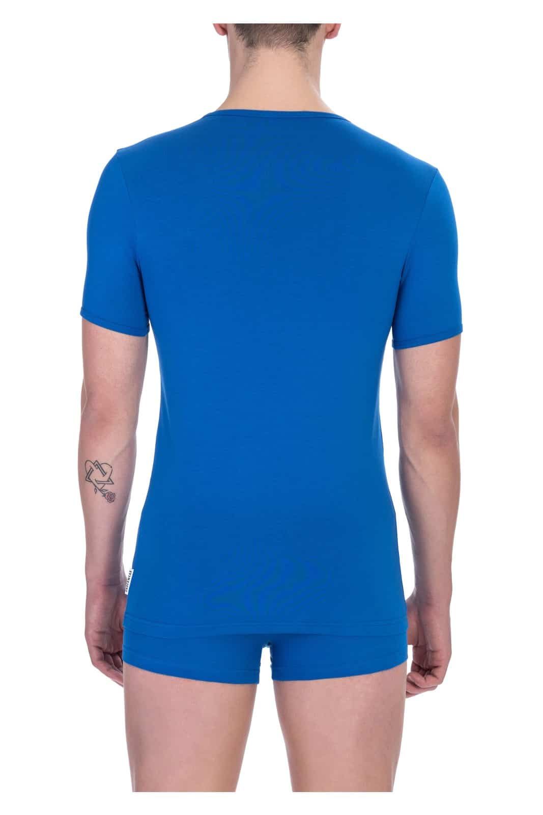 Bikkembergs BKK1UTS07SI тениска за Мъже Син Bikkembergs BKK1UTS07SI тениска за Мъже Син