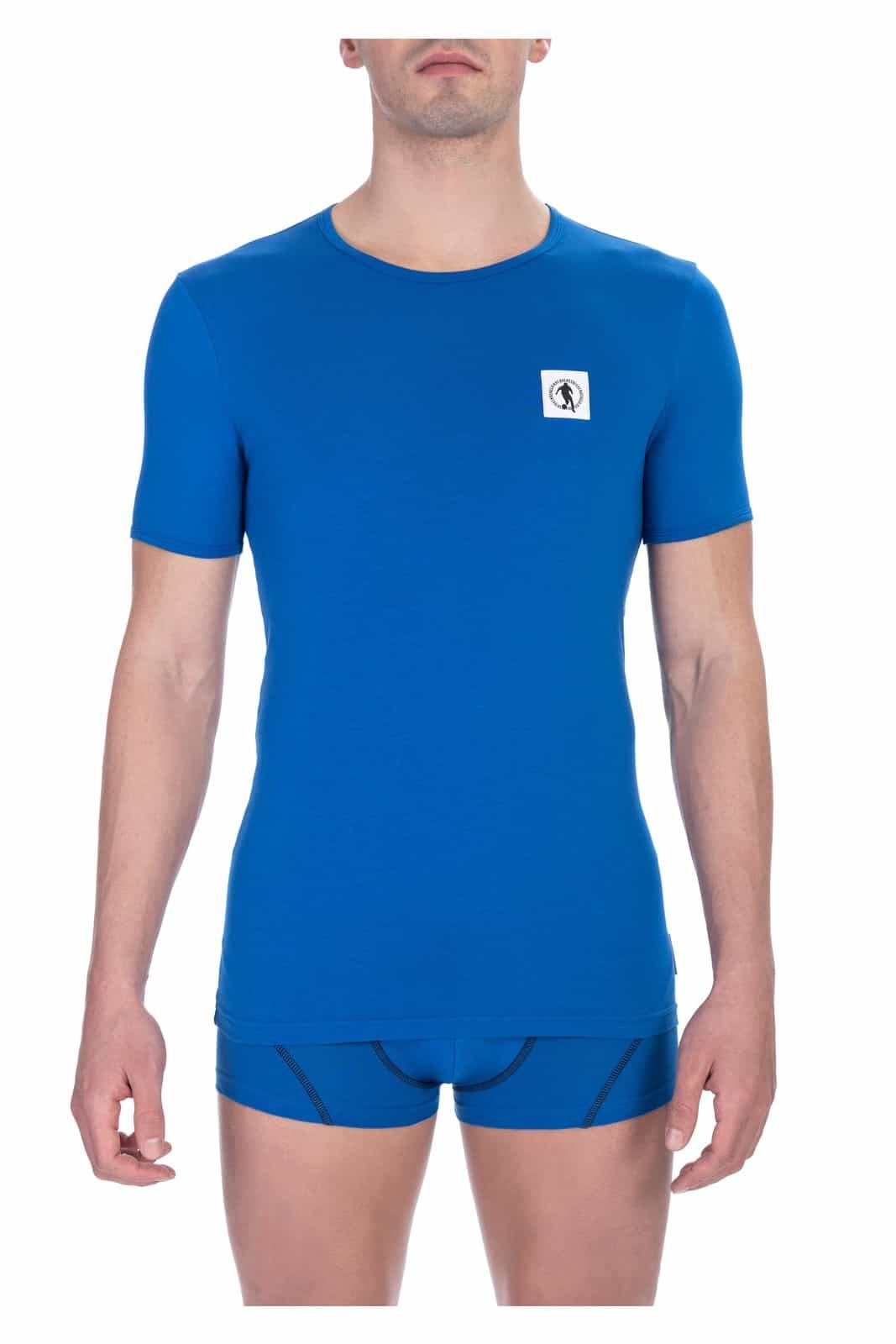 Bikkembergs BKK1UTS07SI тениска за Мъже Син Bikkembergs BKK1UTS07SI тениска за Мъже Син