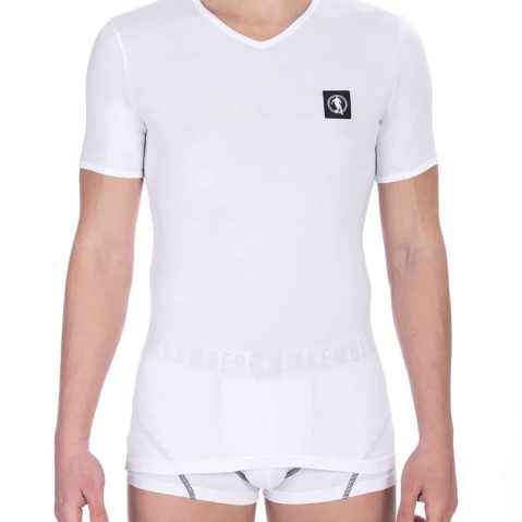 Bikkembergs BKK1UTS08BI тениска за Мъже бял