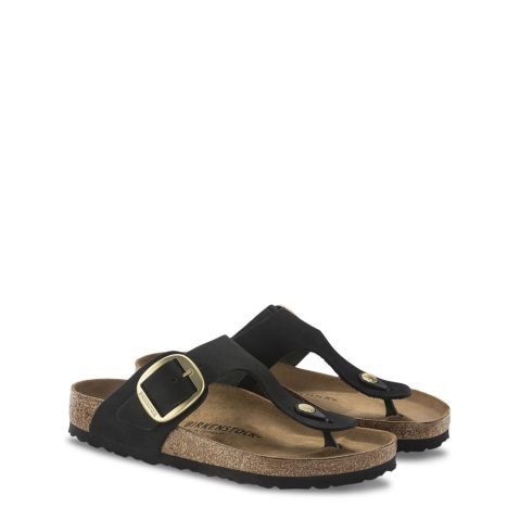 Birkenstock GIZEH_BIG-BUCKLE джапанки и чехли за Жени Черно