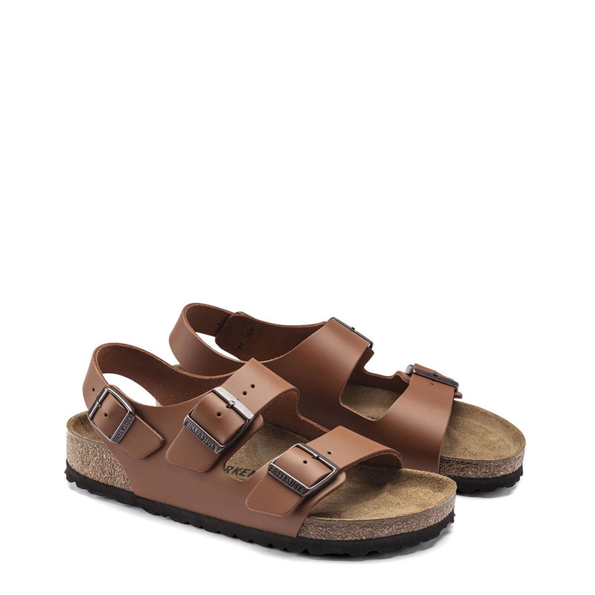 Birkenstock MILANO джапанки и чехли за Мъже Kафяв Birkenstock MILANO джапанки и чехли за Мъже Kафяв