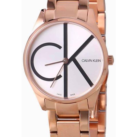 Calvin Klein K4N23 часовник за Жени Жълт