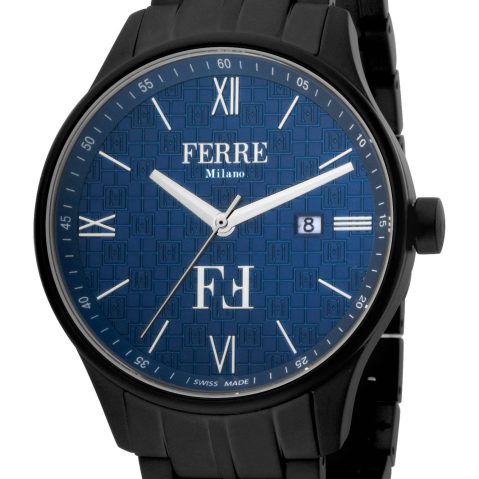 Ferre Milano FM1G112M часовник за Мъже Черно
