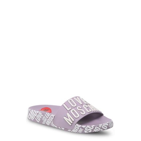 Love Moschino JA28112G1GI17 джапанки и чехли за Жени Bиолетов