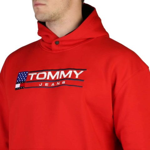 Tommy Hilfiger DM0DM15685 Cуитчър за Мъже Червен