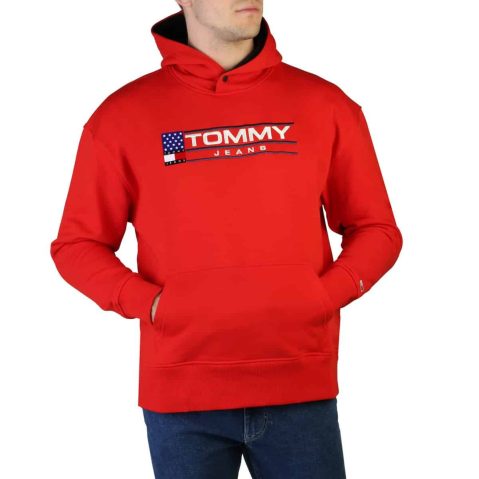 Tommy Hilfiger DM0DM15685 Cуитчър за Мъже Червен