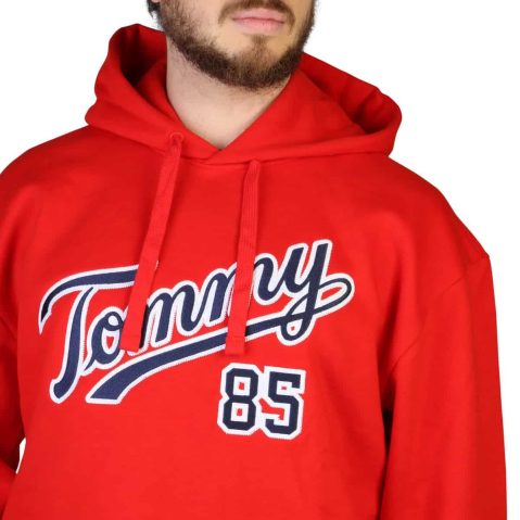 Tommy Hilfiger DM0DM15711 Cуитчър за Мъже Червен