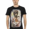 Trussardi Action 2AT04 тениска за Мъже Черно