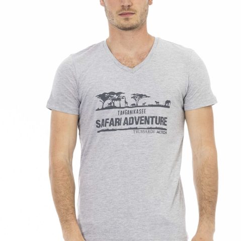 Trussardi Action 2AT04_V тениска за Мъже Cив