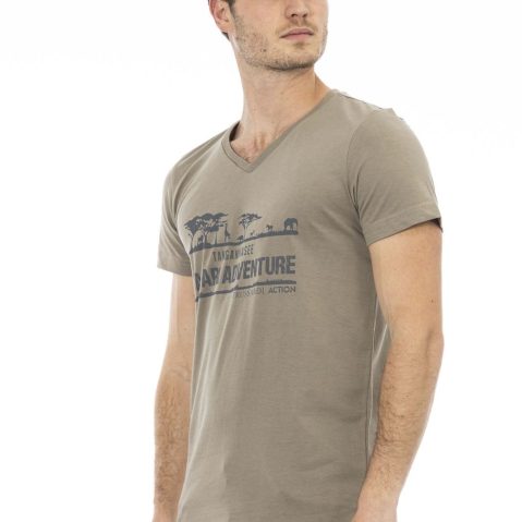 Trussardi Action 2AT04_V тениска за Мъже Kафяв