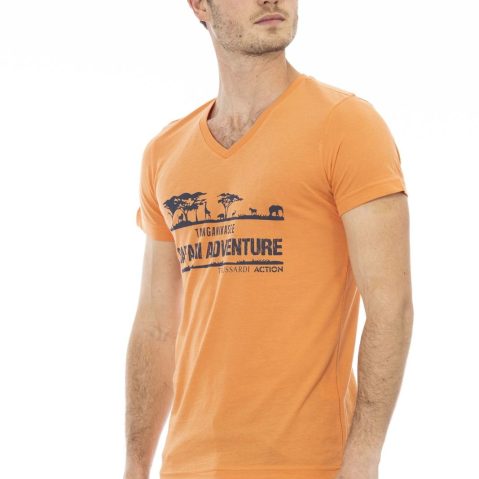 Trussardi Action 2AT04_V тениска за Мъже Oранжев