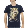 Trussardi Action 2AT08 тениска за Мъже Син