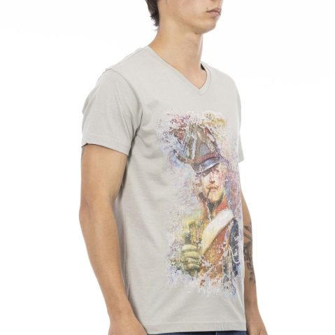 Trussardi Action 2AT106 тениска за Мъже Cив