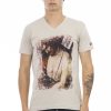 Trussardi Action 2AT120 тениска за Мъже Kафяв