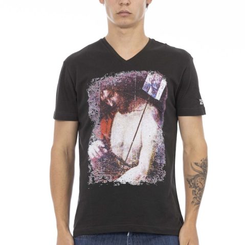 Trussardi Action 2AT120 тениска за Мъже Черно