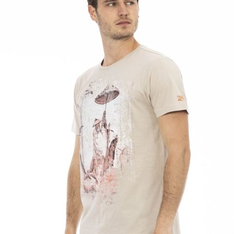 Trussardi Action 2AT13 тениска за Мъже Kафяв