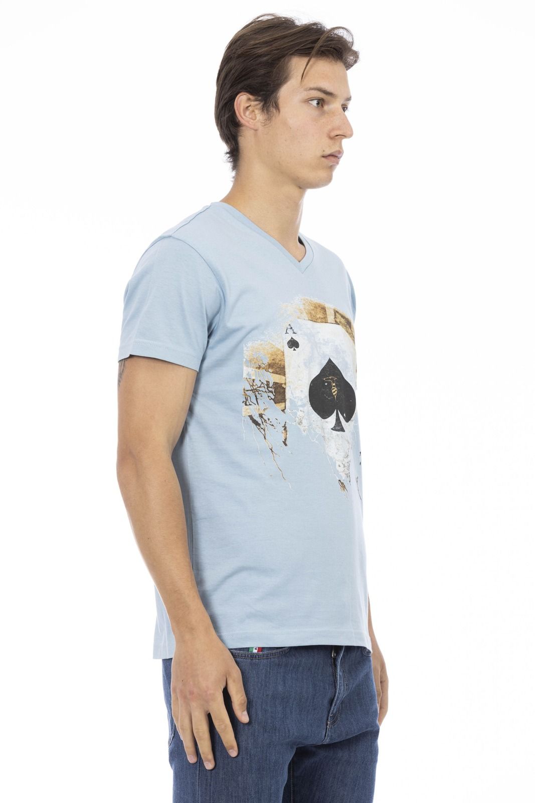 Trussardi Action 2AT131 тениска за Мъже Син Trussardi Action 2AT131 тениска за Мъже Син