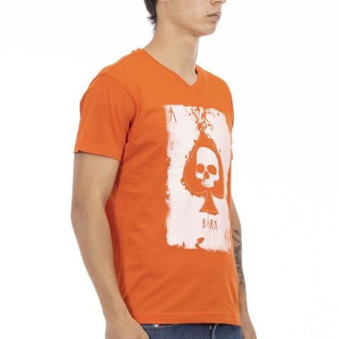 Trussardi Action 2AT132 тениска за Мъже Oранжев