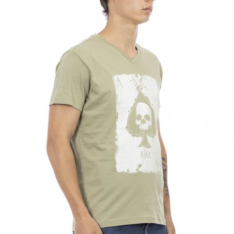 Trussardi Action 2AT132 тениска за Мъже Зелен