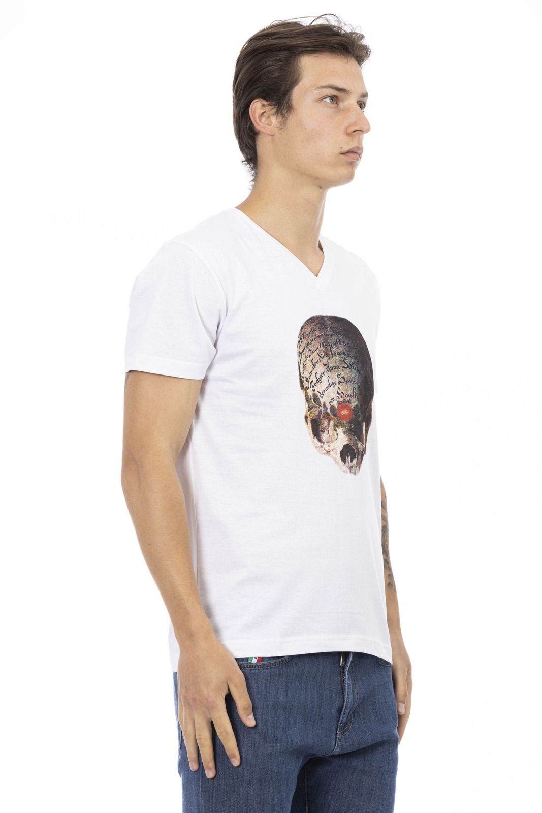 Trussardi Action 2AT136 тениска за Мъже бял Trussardi Action 2AT136 тениска за Мъже бял
