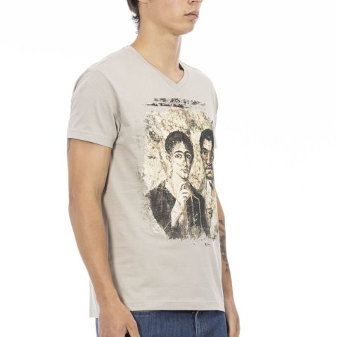 Trussardi Action 2AT147 тениска за Мъже Kафяв
