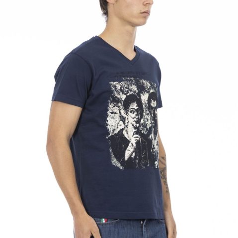 Trussardi Action 2AT147 тениска за Мъже Син