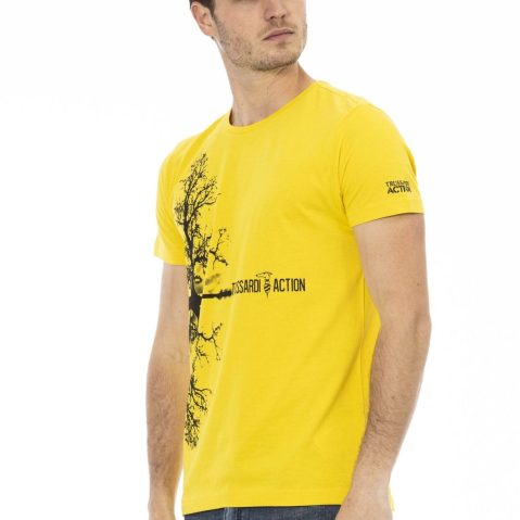 Trussardi Action 2AT15 тениска за Мъже Жълт