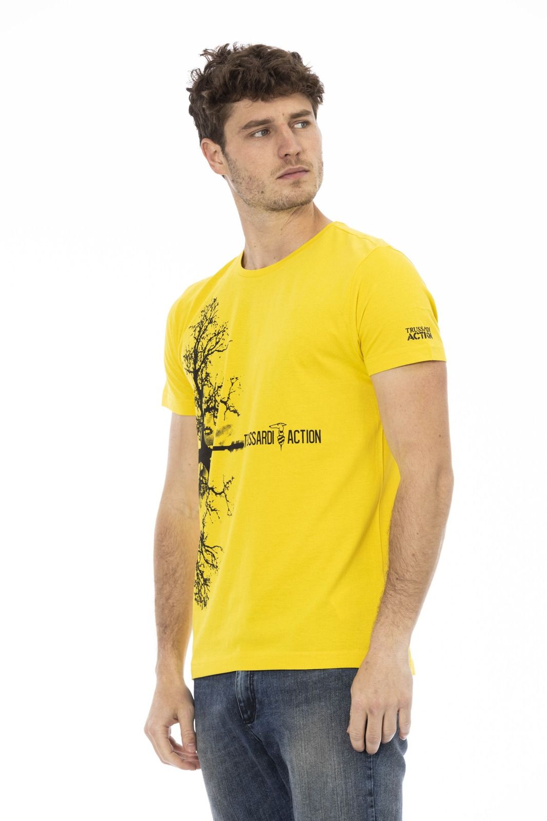 Trussardi Action 2AT15 тениска за Мъже Жълт Trussardi Action 2AT15 тениска за Мъже Жълт