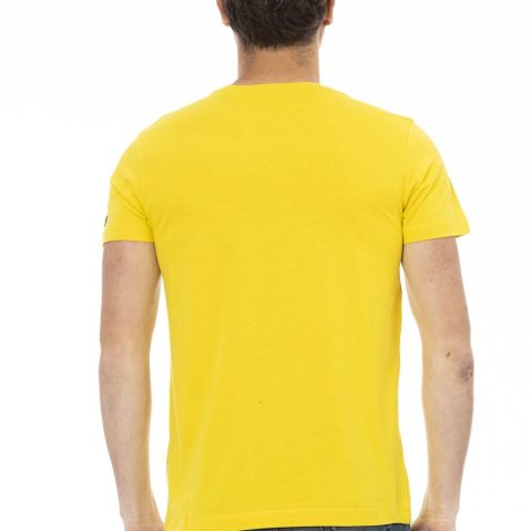 Trussardi Action 2AT15 тениска за Мъже Жълт