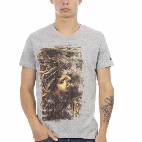 Trussardi Action 2AT151 тениска за Мъже Cив