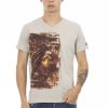 Trussardi Action 2AT151 тениска за Мъже Kафяв