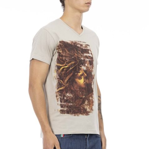 Trussardi Action 2AT151 тениска за Мъже Kафяв