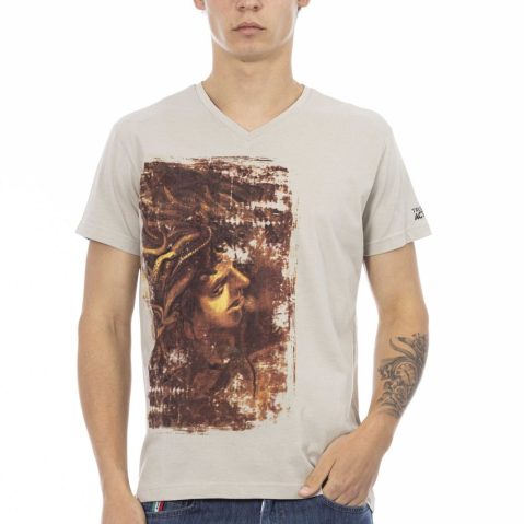 Trussardi Action 2AT151 тениска за Мъже Kафяв