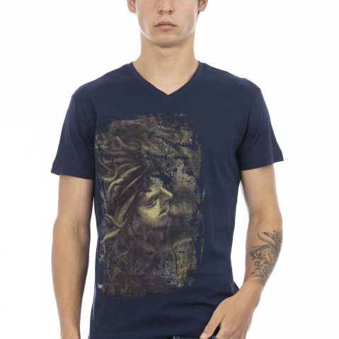 Trussardi Action 2AT151 тениска за Мъже Син