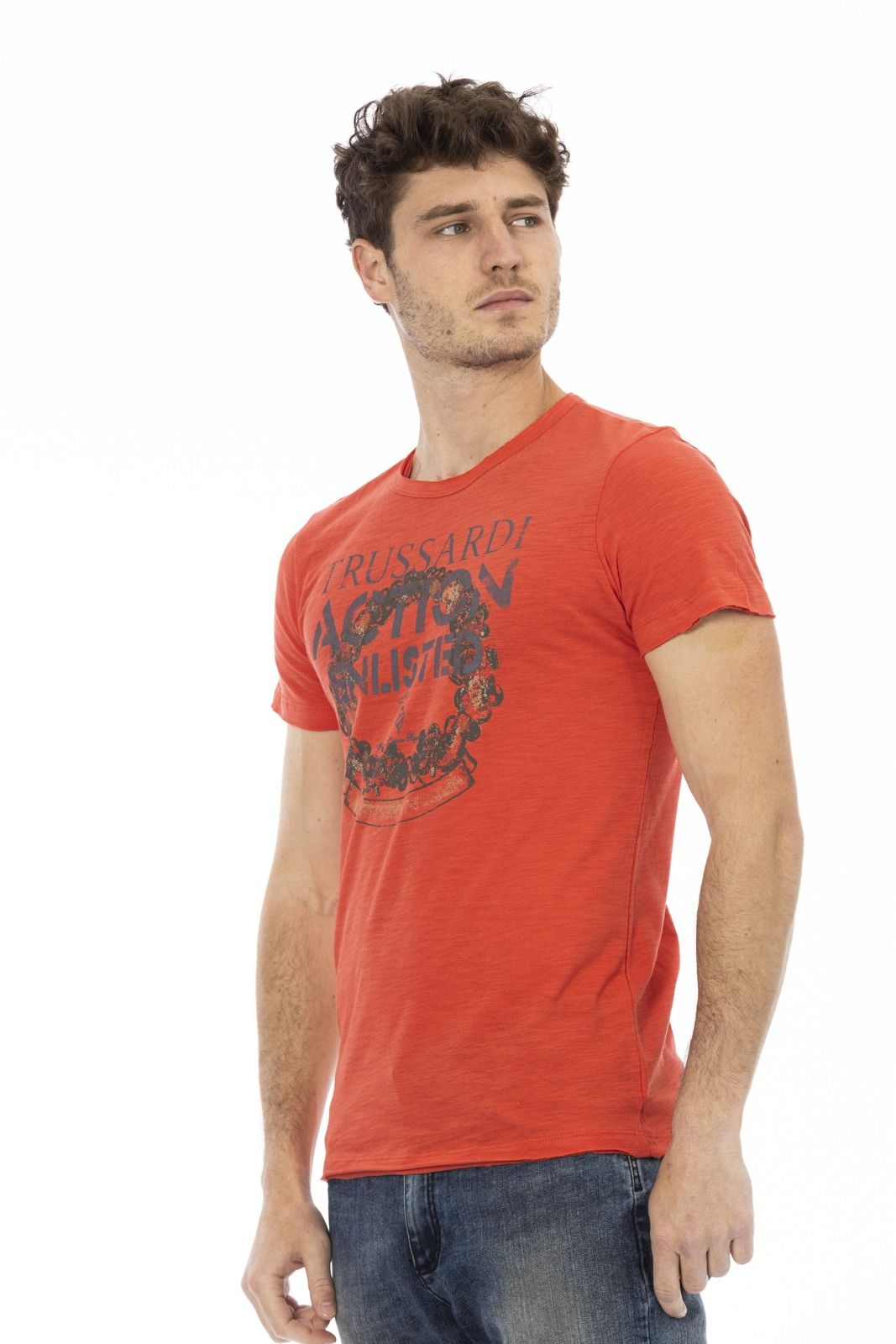 Trussardi Action 2AT17 тениска за Мъже Червен Trussardi Action 2AT17 тениска за Мъже Червен