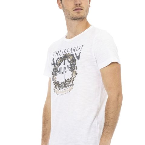 Trussardi Action 2AT17 тениска за Мъже бял