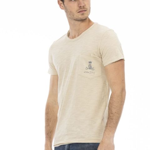 Trussardi Action 2AT17A тениска за Мъже Kафяв