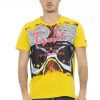 Trussardi Action 2AT18 тениска за Мъже Жълт