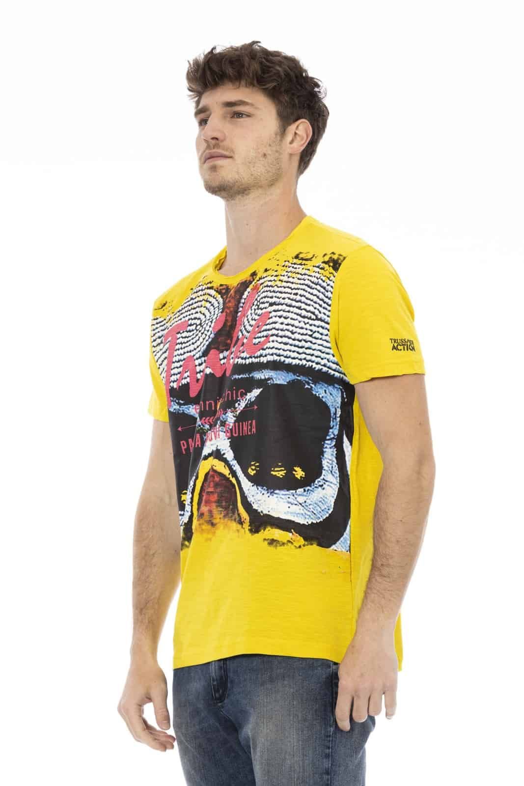 Trussardi Action 2AT18 тениска за Мъже Жълт Trussardi Action 2AT18 тениска за Мъже Жълт