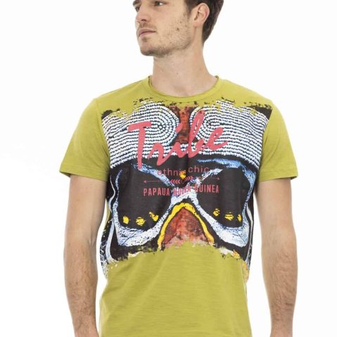 Trussardi Action 2AT18 тениска за Мъже Зелен