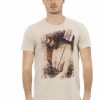 Trussardi Action 2AT20 тениска за Мъже Kафяв