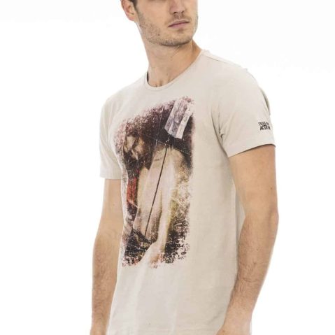 Trussardi Action 2AT20 тениска за Мъже Kафяв