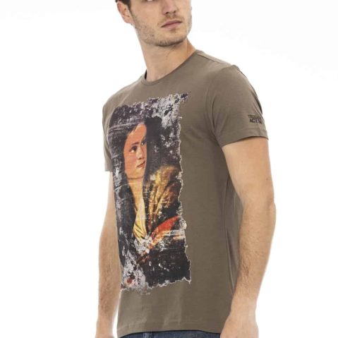 Trussardi Action 2AT21 тениска за Мъже Kафяв