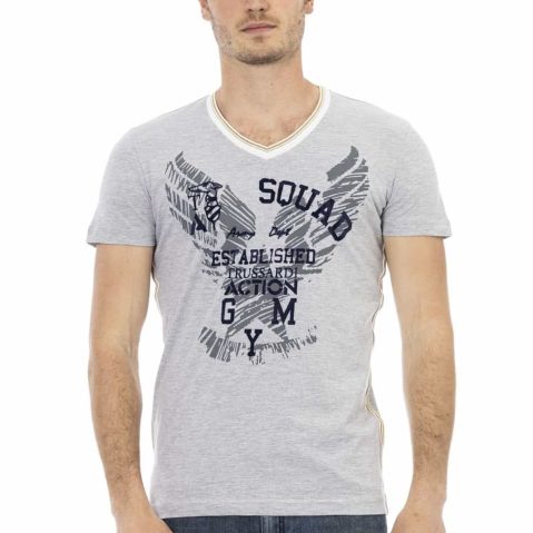 Trussardi Action 2AT21A тениска за Мъже Cив