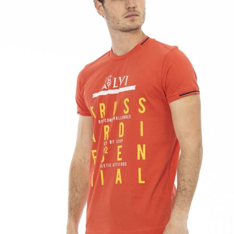 Trussardi Action 2AT22 тениска за Мъже Oранжев