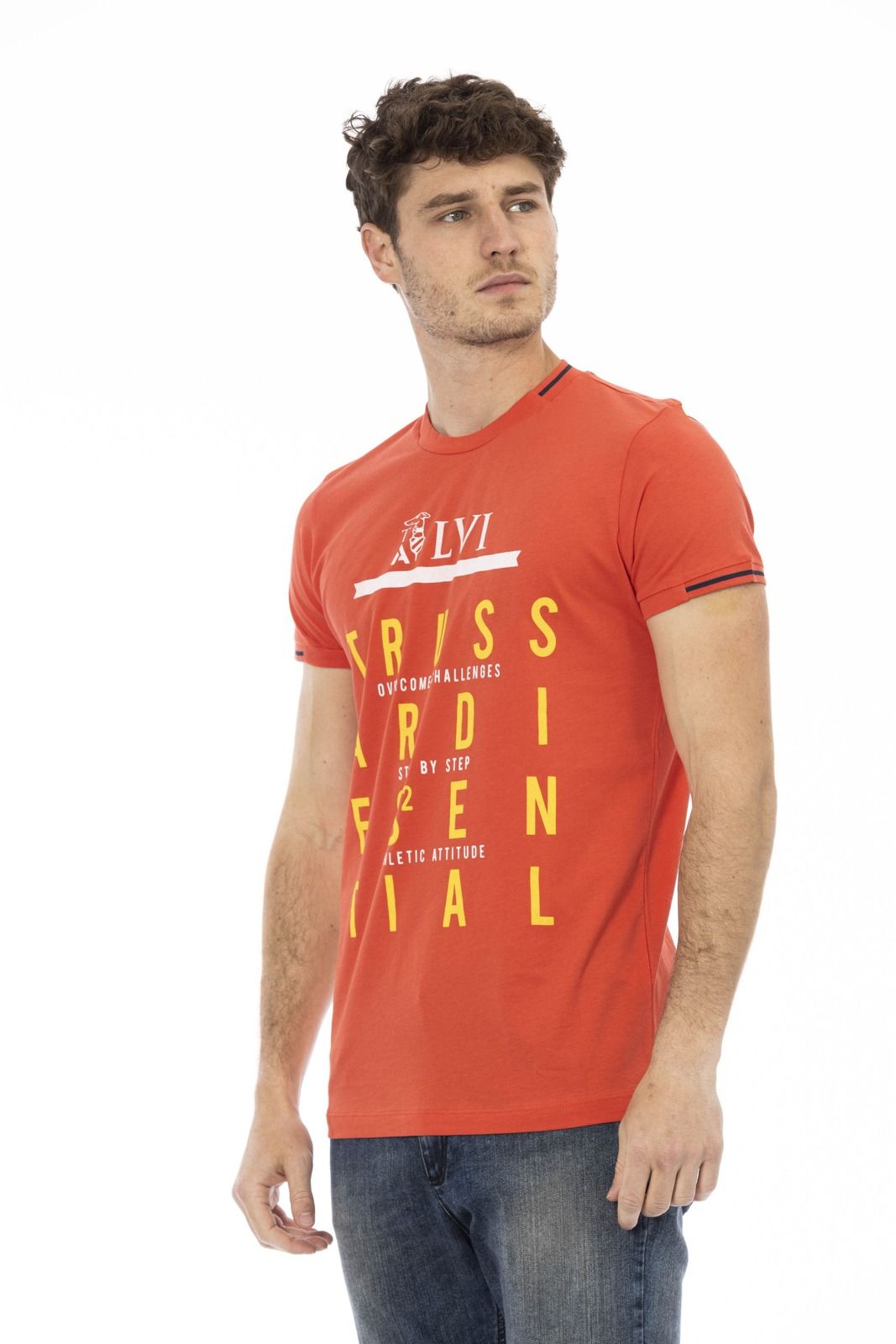 Trussardi Action 2AT22 тениска за Мъже Oранжев Trussardi Action 2AT22 тениска за Мъже Oранжев