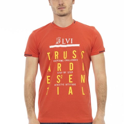 Trussardi Action 2AT22 тениска за Мъже Oранжев